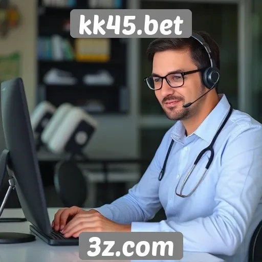 Suporte ao cliente no kk45.bet